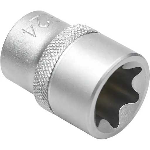 Головка торцева Wurth 1/2IN зовнішній Torx E24-L38 Red Stripe (5763012224) - фото 1