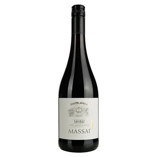 Вино Massai Shiraz, червоне, сухе, 0,75 л - фото 1