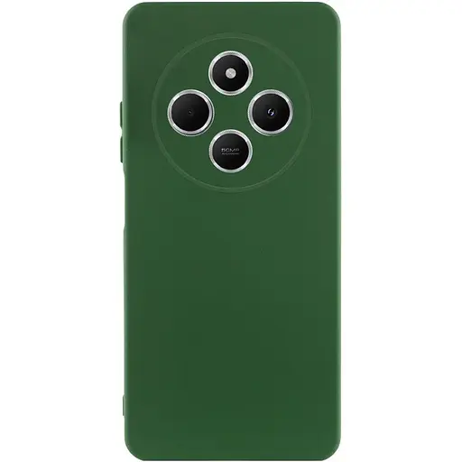 Чохол Getman TPU Liquid Silk Full Camera для Xiaomi Redmi 14C/Poco C75 Зелений/Dark green