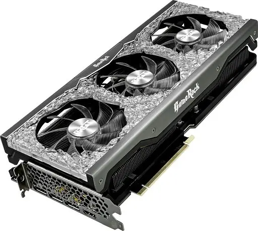 Відеокарта Palit RTX 3070Ti 8Gb GameRock (NED307T019P2-1047G) (GDDR6X, 256 bit, PCI-E v4.0) Б/в - фото 6