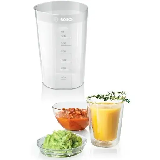 Стакан пластиковий на блендер Bosch універсальний 600 мл із мірною шкалою