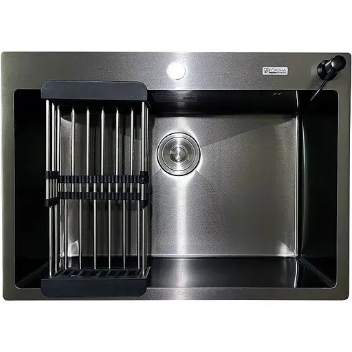 Кухонна мийка Romzha Arta U-650S Max BL