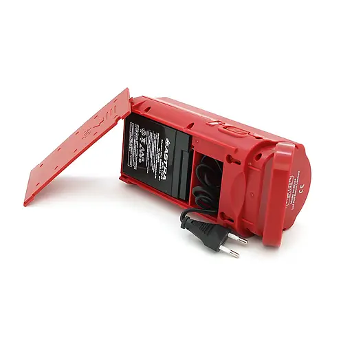 Фонарь переносной ASTRA DL-2424LED, 2 режима (16+8Led), встроенный аккум, корпус пластмасс, кабель 220В, Mix color, Box - фото 4