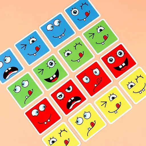 Настольная интерактивная игра Ummi «Смена лица» Кубик Рубика, белый - фото 3