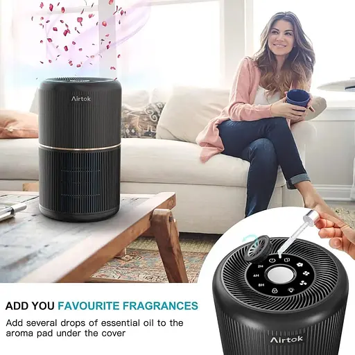 Воздухоочиститель AIRTOK для аллергиков с функцией ароматерапии - фото 3