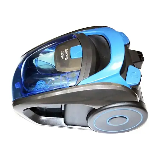 Контейнерний потужний пилосос Rainberg RB-652TB для сухого чищення будинку з турбощіткою 2,5л 3700Вт Блакитний/Чорний - фото 7