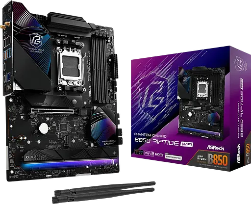 Материнська плата ASRock B850 RIPTIDE WIFI Socket AM5