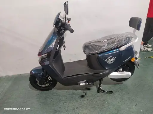 Электроскутер Двухместный Crosser CR14 (1000W, 72V/24Ah) Синий - фото 2