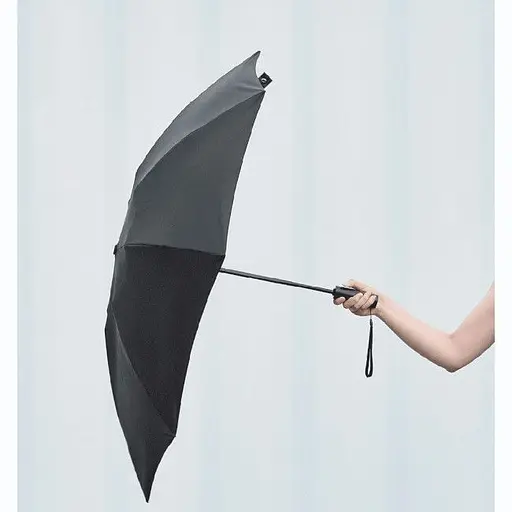 Парасолька 90FUN Oversize Automatic Umbrella with Flashlight Black 90COTNT2008U-BKOO-OS (50170) - фото 5