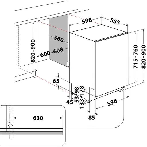 Посудомоечная машина Whirlpool W8IHF58TU - фото 8