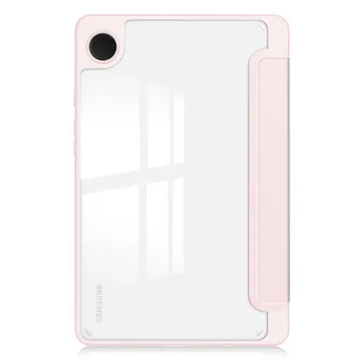 Чохол TPUCristal SlimTPU Spen holder Samsung Galaxy Tab A9 8.7 X110 X115 Світло-рожевий - фото 5