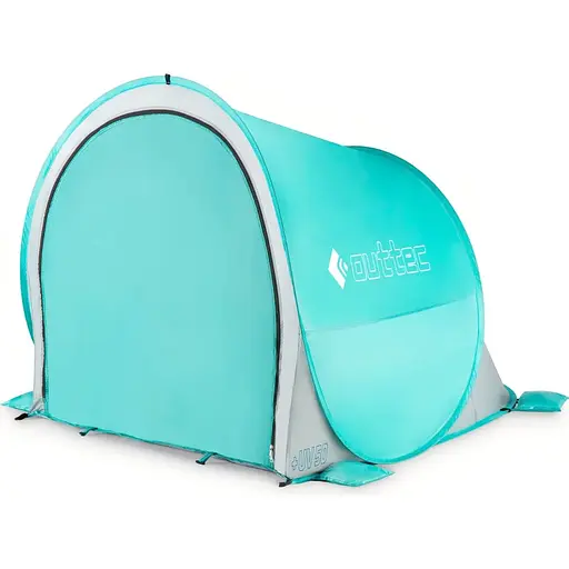 Саморазворачивающаяся палатка-тент Outtec с молнией бирюзовый - фото 3
