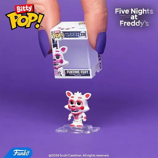Фігурка Funko Mystery Bitty Pop 5 ночей з Фредді Фредді Five Nights at Freddy's Freddy 4 Секретна фігурка 3 см BP FNF MF - фото 3