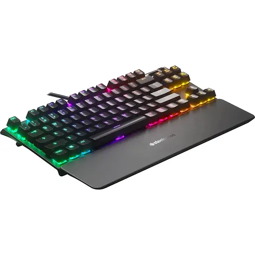 Клавіатура SteelSeries iатура Apex 7 TKL Red Switch (64646) Black USB (64646-OLD) Б/в - фото 4
