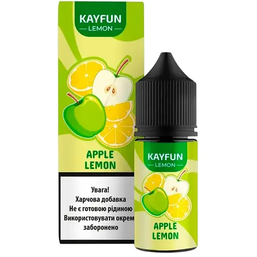 Набір компонентів для самозамісу заправки сольової Flavorlab Kayfun Lemon Apple Lemon Яблуко лимон 30 мл, 0-50 мг (18751) - фото 1