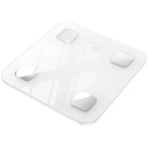 Ваги підлогові HOCO HI21 Smart body fat scale білий