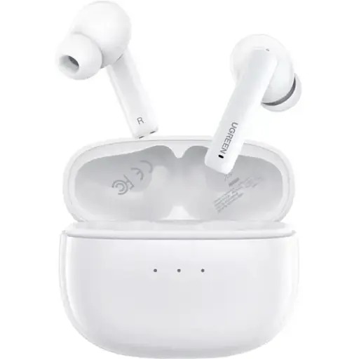 Бездротові навушники Ugreen WS106 HiTune T3 Active Noise-Cancelling Wireless Earbuds White (UGR-90206) - фото 2