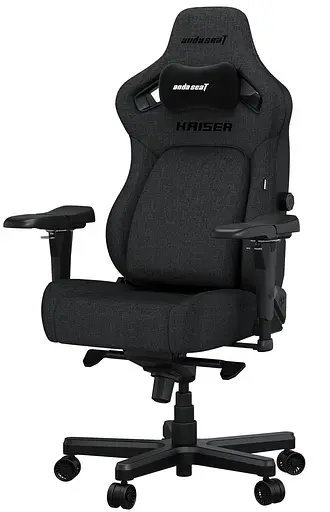 Игровое кресло Anda Seat Kaiser 4 Dark Gray Fabric Size L (AD12YDDC-L-20-GB-CF) - фото 3