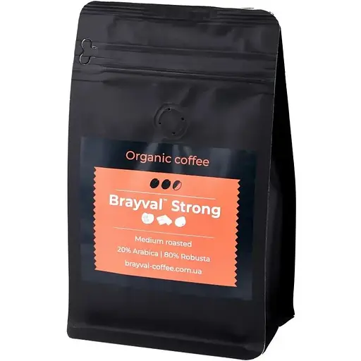 Кофе молотый Brayval Strong 200 г - фото 1