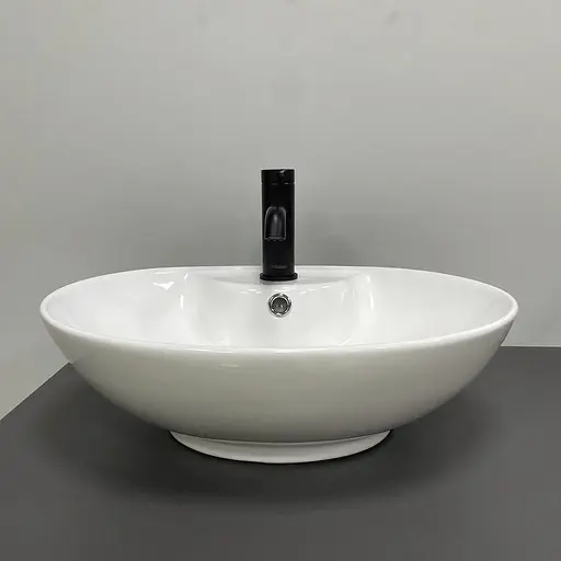 Умивальник VBI Carovilli S white накладний VBI-015507, Білий - фото 2