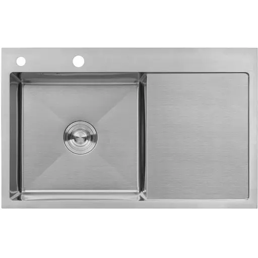 Кухонная мойка Kroner KRP Gebürstet - 7849LHM (3,0/1,0 мм) (CV025275) - фото 1