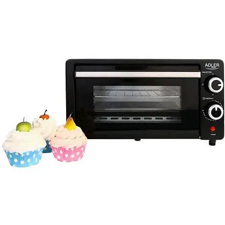 Електрична піч духовка Adler AD 6003 об'єм 9 л потужність 1400 Вт - фото 1