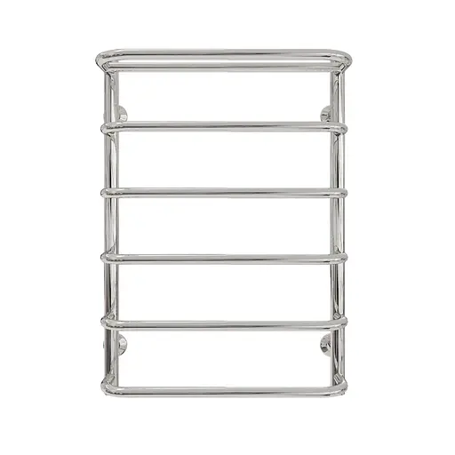 Водяной полотенцесушитель Kosser Скоба с полкой 700x530/6 ДСп04, Хром - фото 2