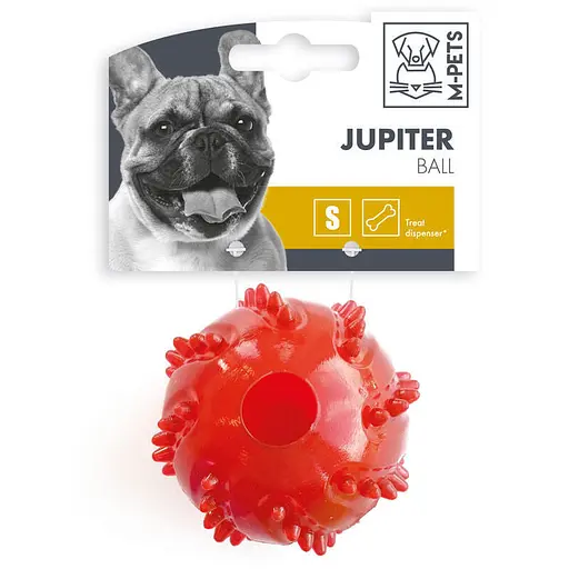Игрушка мячик Юпитер с диспенсером для лакомств, для собак M-Pets Jupiter Balls - 6,5 см