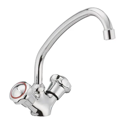 Змішувач для кухні Haiba Mega 271 HB0288 Хром - фото 1