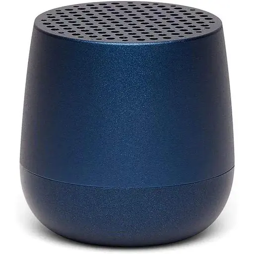 Портативний міні-динамік Lexon MINO+ Bluetooth з HD-звуком, що перезаряджається і з можливістю сполучення - темно-синій