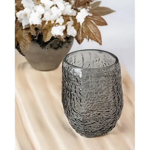 Ваза скляна Vittora Турмалін 19.5 см VT-V-0007 (148157) - фото 2