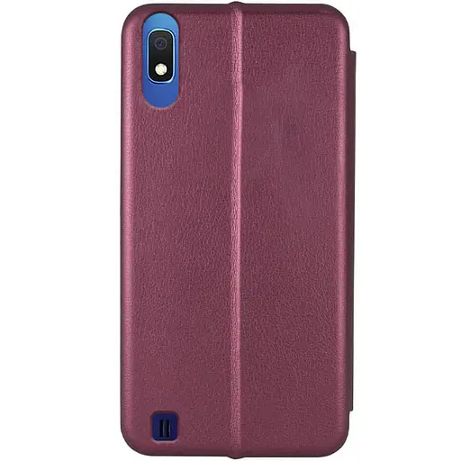 Чохол-книжка шкіряний Epik Classy для Samsung Galaxy A10 (A105F) Бордовий - фото 2