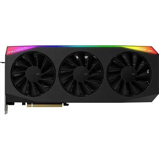 Видеокарта XFX AMD Radeon RX 9070 XT 16GB Mercury OC Gaming Edition with RGB (RX-97TRGBBB9) (GDDR6, 256 bit, PCI-E v5.0 x16) - фото 1