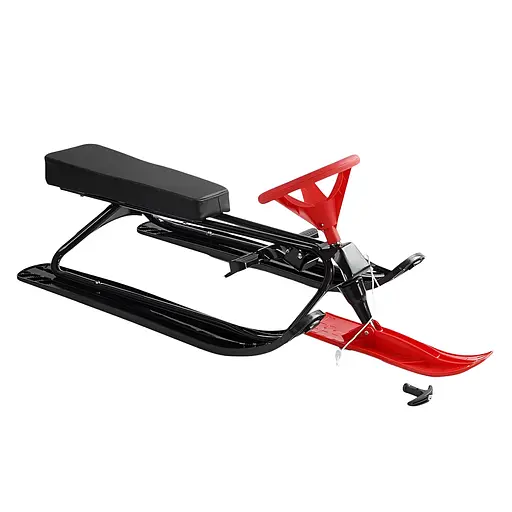 Снегокат для детей Skyper S-70118 — стальная рама, рулевое управление, мягкое сиденье