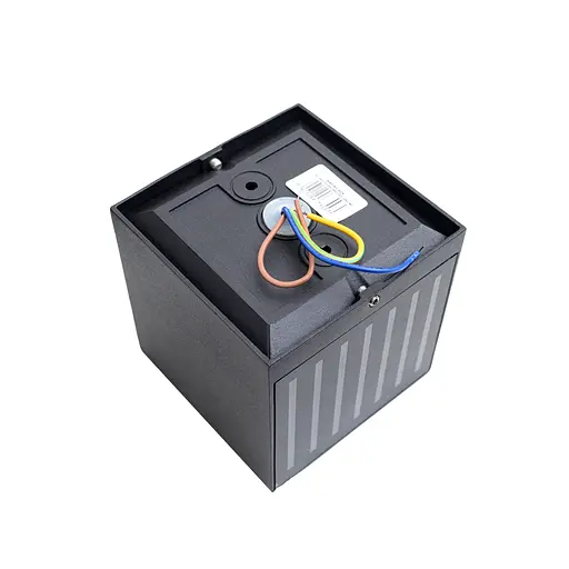 Подсветка Brille фасадная Куб LED 6W WW IP54 BK (AL-622/2) - фото 7