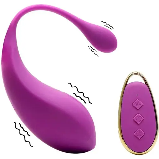 Виброяйцо I’MCUM LoveDrop Motion с пультом Фиолетовое (IM-KTD241)