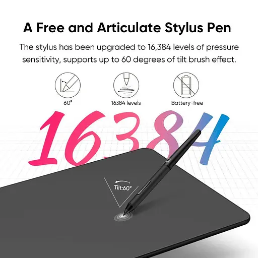 Графічний планшет XP-Pen Deco 01 V3 Black [118667] - фото 2