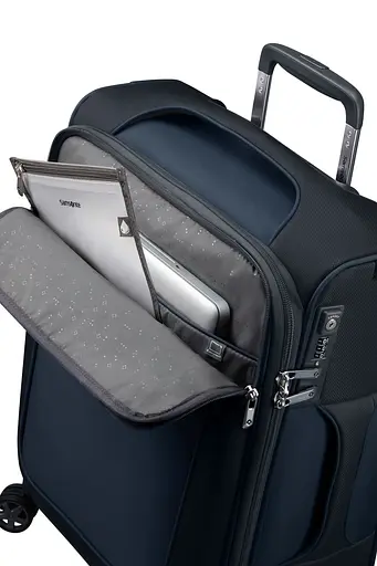 Чемодан 55 См Samsonite D'LITE DARK BLUE 55x40x20 KG6*11308 - фото 9