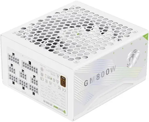 Блок живлення GameMax GM 800B 800W 80+ Bronze White (GM 800B WH Fully-modular New) - фото 2