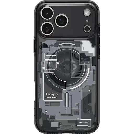 Чехол Spigen Ultra Hybrid Zero One with MagSafe для Apple iPhone 17 Pro Max Black ACS10289 (149391)