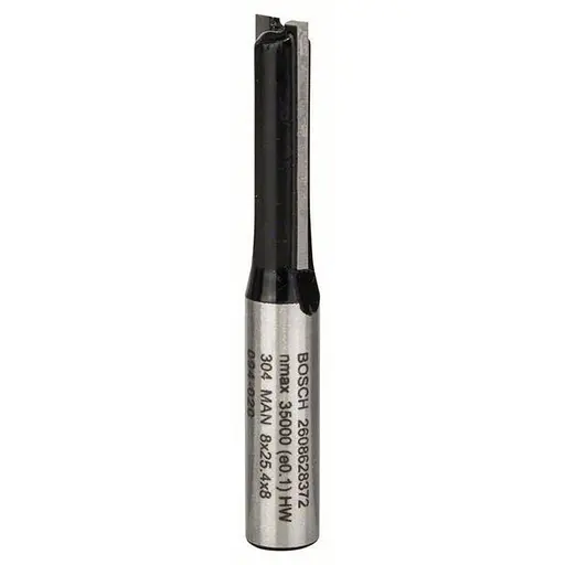 Фреза пазовая Bosch Professional с двумя лезвиями Std S8 D8 L25.4 (2.608.628.372) - фото 2
