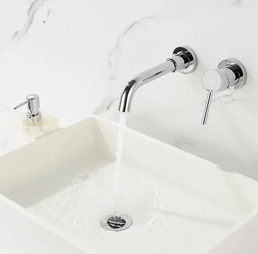 Змішувач для умивальника Rea Lungo Long + Box хром прихованого монтажу хром REA-B0369 Хром - фото 4