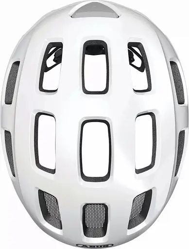 Велошолом Abus Youn-I 2.0 M Pearl White (1007-401534) - фото 3