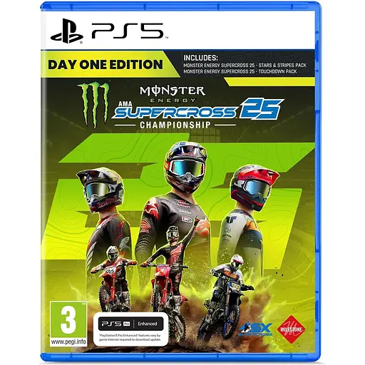 Гра Sony PlayStation Monster Energy Supercross 25 Championship Day One Edition для PS5 (EN) (8057168509946) [143637]