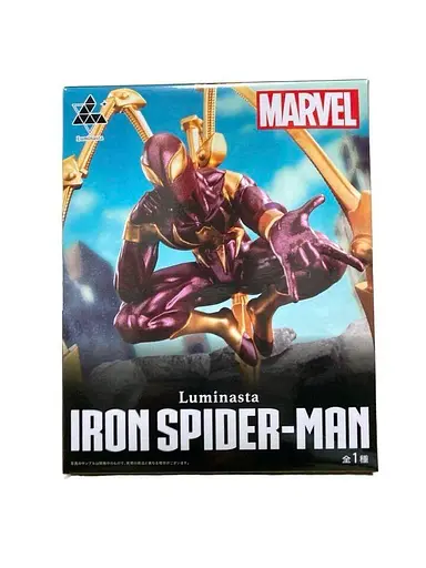 Фігурка Sega Luminasta Iron Spider Man Marvel Марвел Залізна Людина Павук 18 см SL ISM M 18 - фото 6