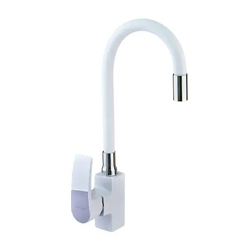 Змішувач для кухні Mixxus Magnum 011 (Nut) White-CHR.Refl.White (MI6204) - фото 1