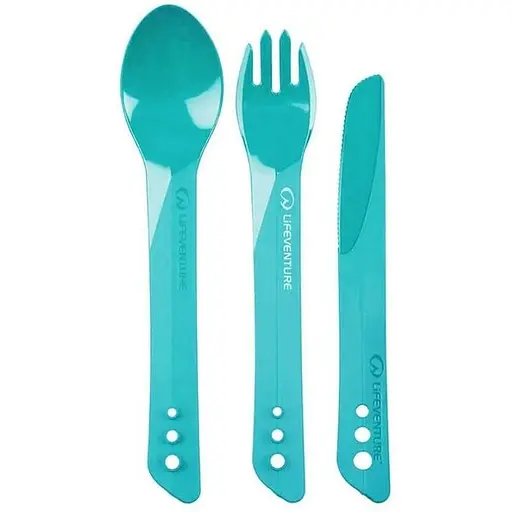 Набор столовых приборов Lifeventure Ellipse Cutlery Teal (1012-75015)
