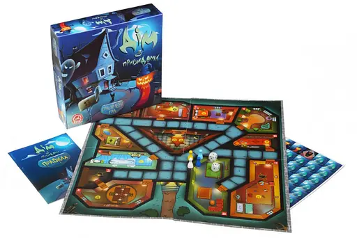 Настольная игра "Дом с привидениями" 911432 игра для 2-4 смелых игроков - фото 3