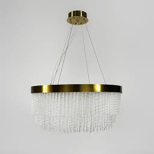 Изысканная подвесная LED люстра в латунном корпусе Ø 60 см Ст. M 221-600 | Line F - фото 9