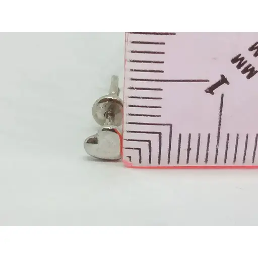 Золотая моносерьга Семейные драгоценности Сердечко. 131053 - фото 4